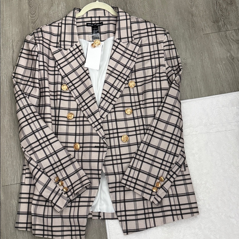 Attitude Unknown Women’s Blazer, Size XL NEW (White) - Picture 6 of 10